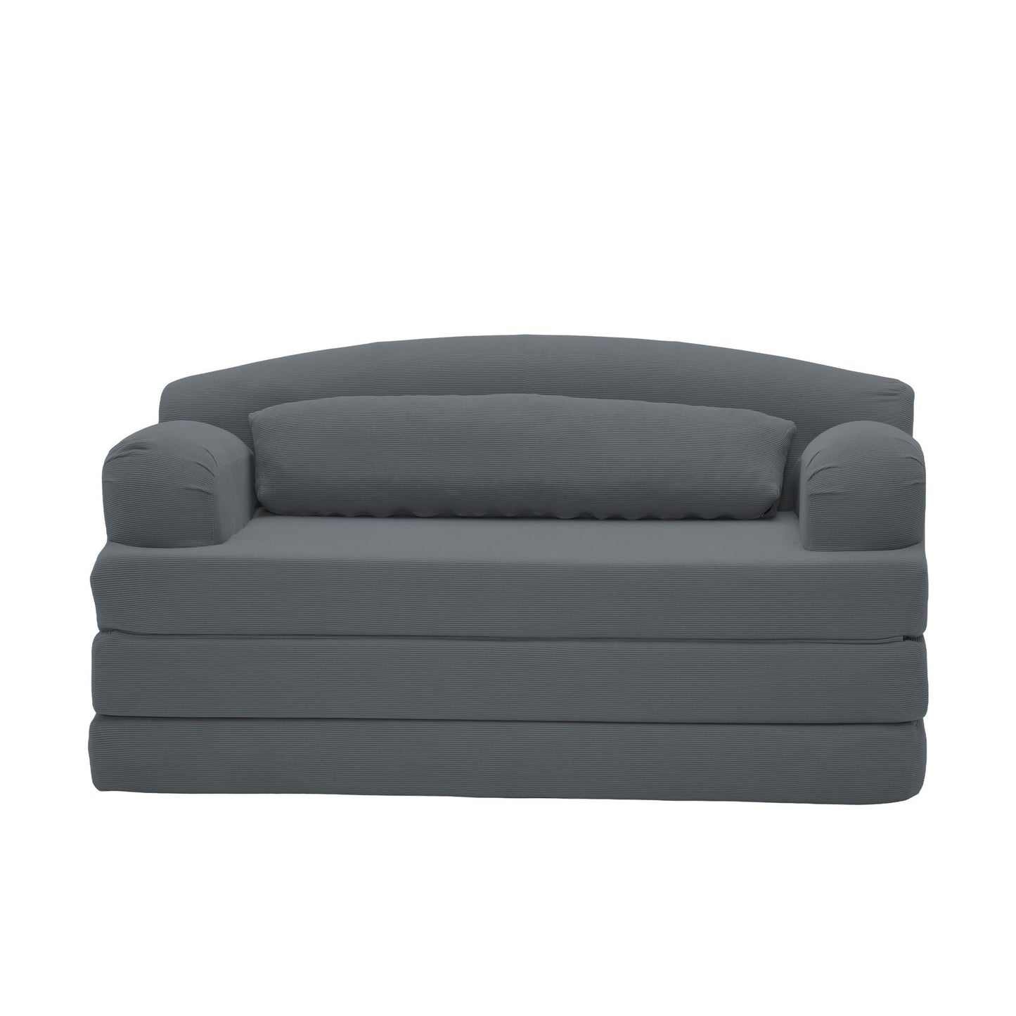 2 Seater Sofa Bed, Compact Foldable Floor Couch Home Essentials