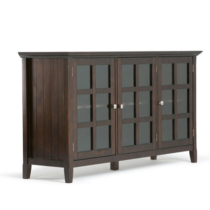 Acadian - Wide Storage Cabinet Handcrafted Simpli-Home