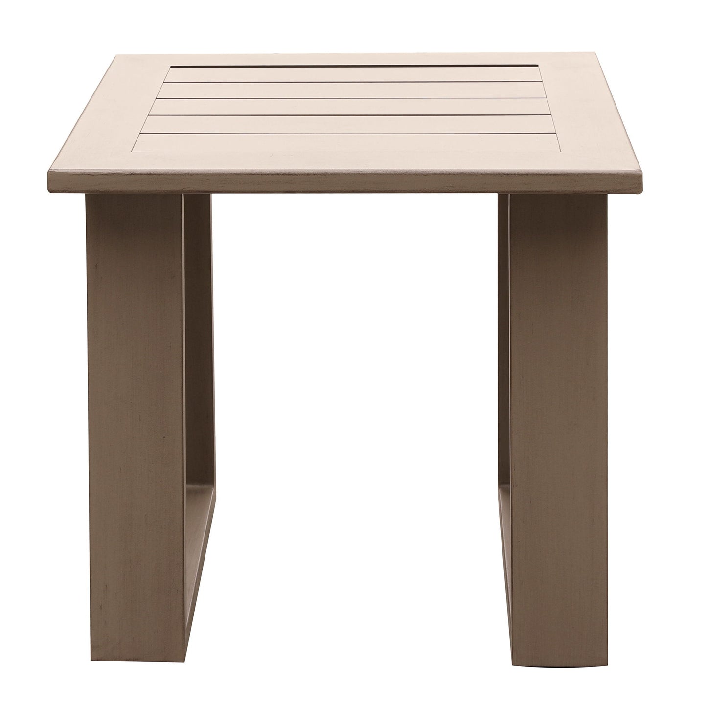Traditional Style Outdoor Square End Table Home Essentials