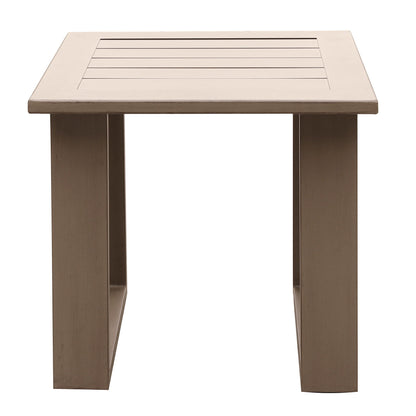 Traditional Style Outdoor Square End Table Home Essentials