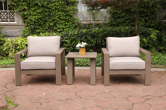3 Piece Seating Group With Cushions Home Essentials