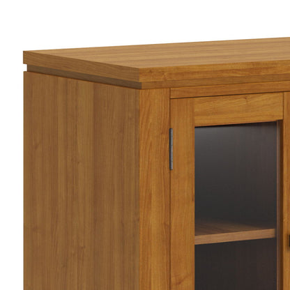 Cosmopolitan - Handcrafted Wide TV Media Stand Simpli-Home
