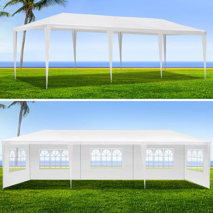 10X20' Outdoor Garden Gazebo Wedding Party Tent Canopy Marquee With Removable Sidewalls Home Essentials