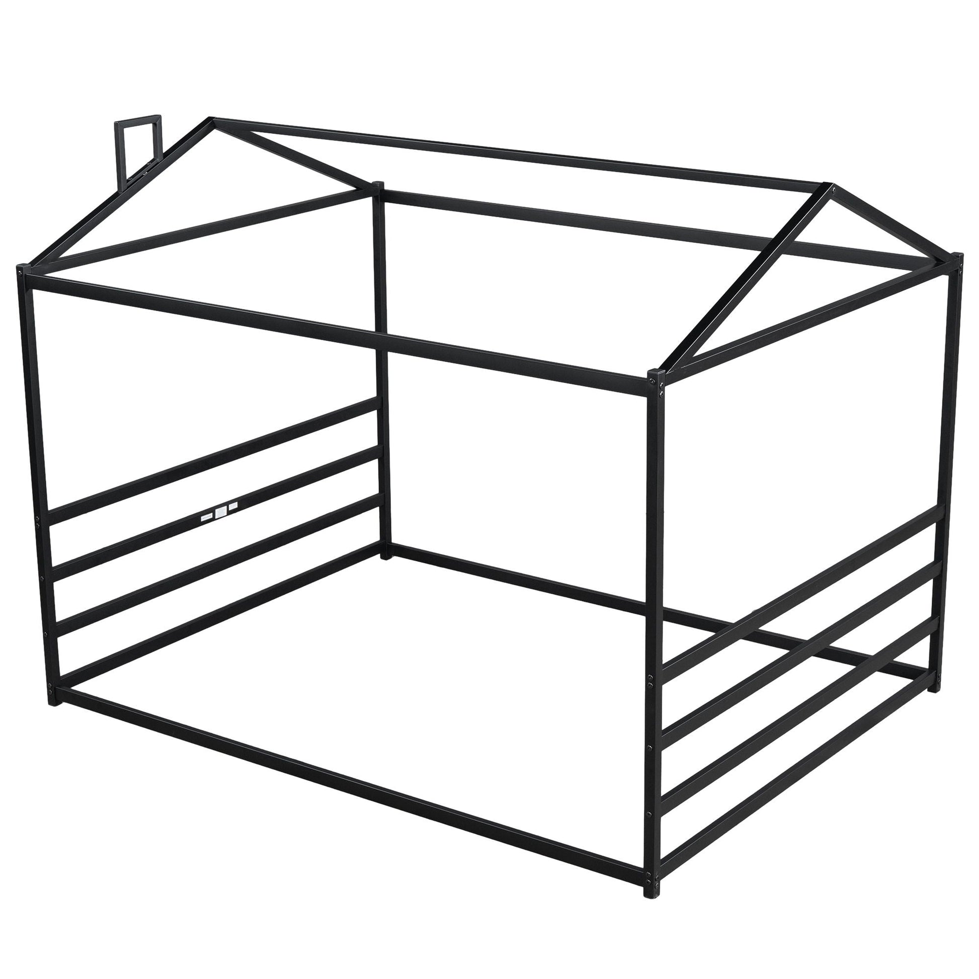 Metal House Shape Platform Bed Dreamland