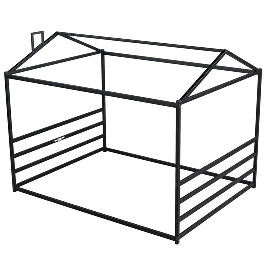 Metal House Shape Platform Bed Dreamland