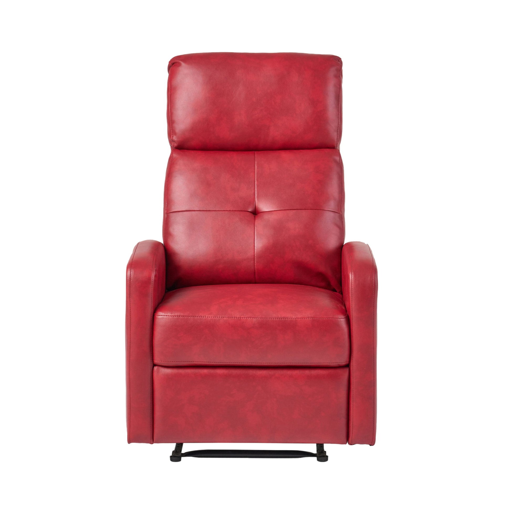 Contemporary Recliner Chair With Push Back Function Noble House
