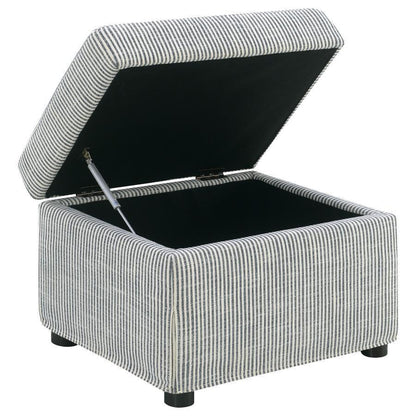 Winter - Upholstered Hydraulic Lift Top Storage Ottoman Coaster Fine Furniture