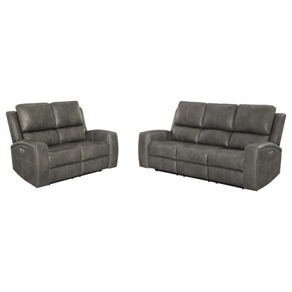 Brickston - Triple Power Reclining Sofa Set Coaster Fine Furniture