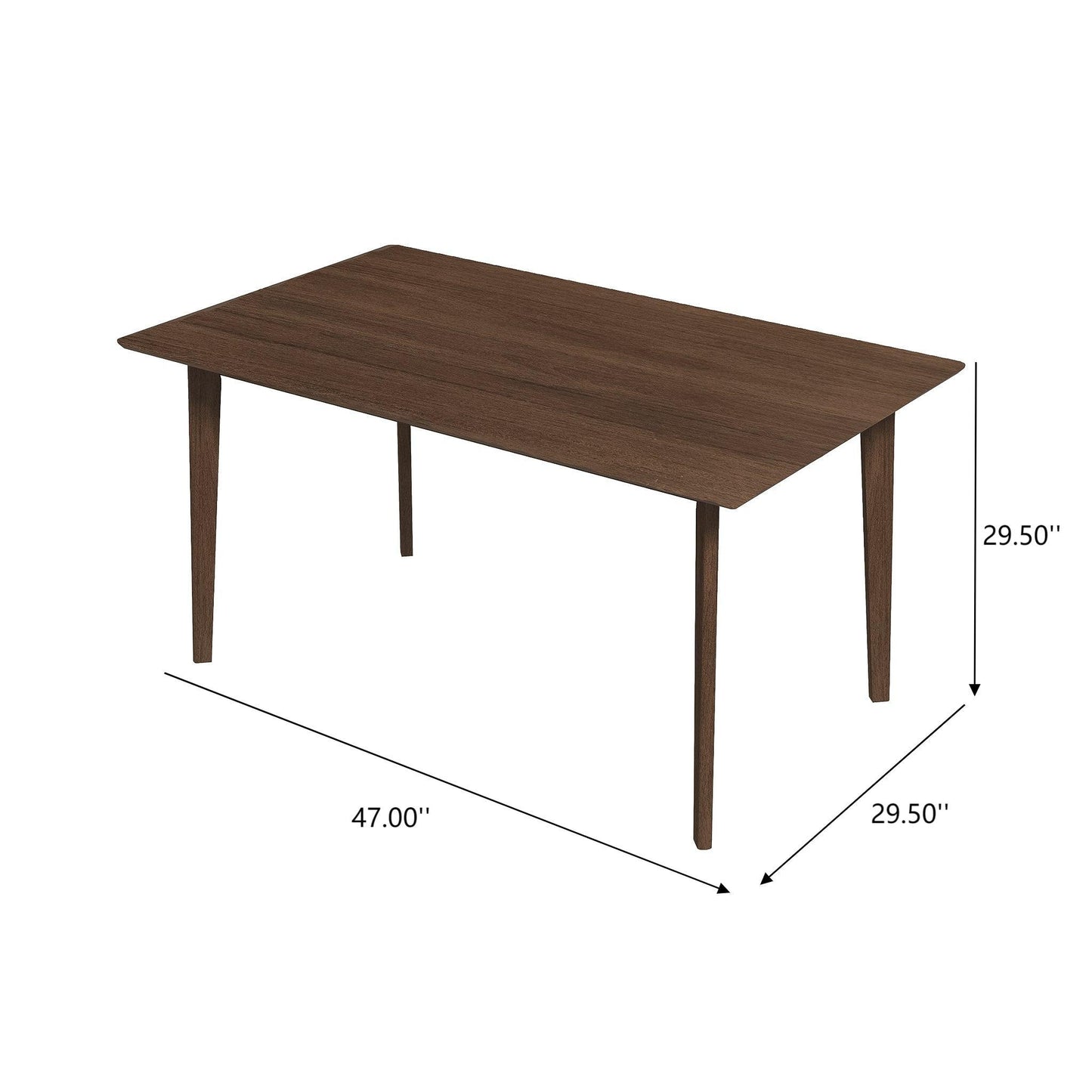 Levi - Modern Style Rectangular Dining Kitchen Table Ashcroft Furniture