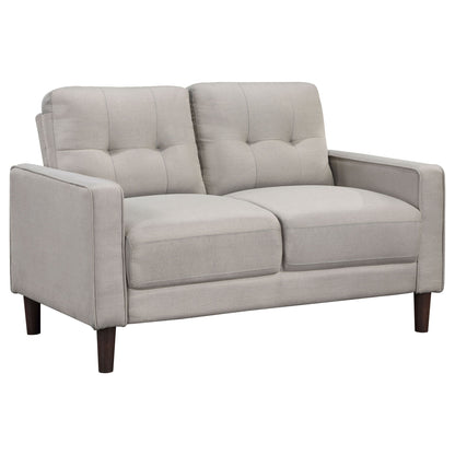 Harvey - Tufted Loveseat With Track Arm Design Furniture Max