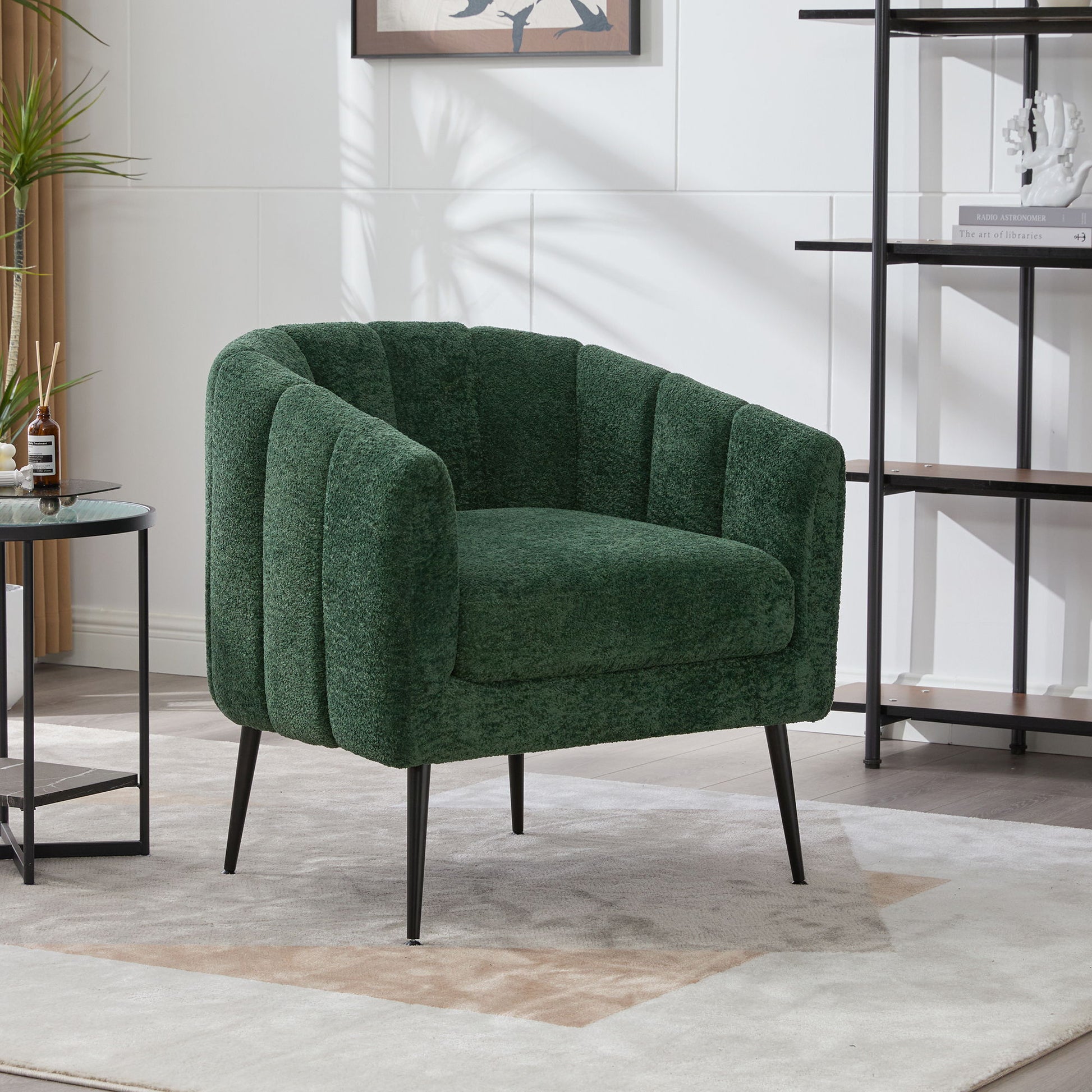 Vanity Barrel Accent Lounge Chair Home Essentials