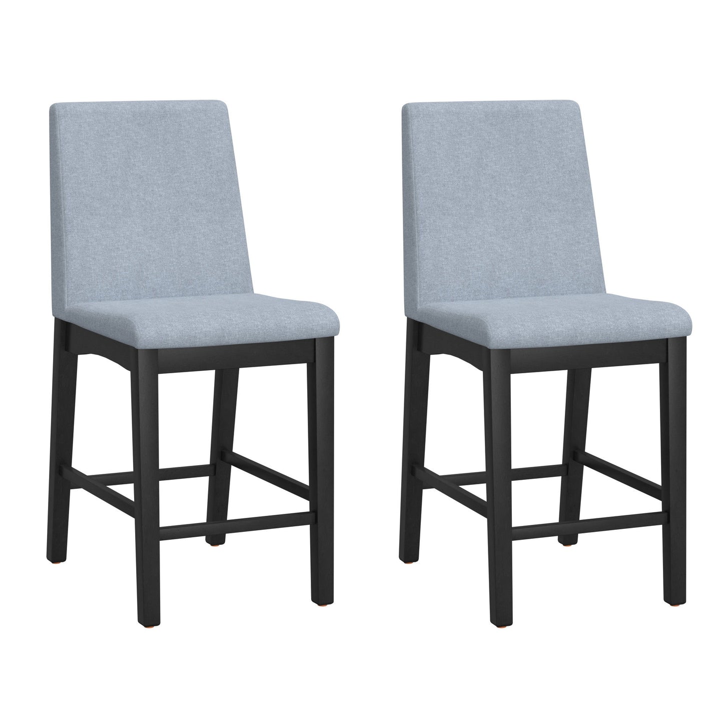 Quaint - Gathering Height Stool (Set of 2) - Gray Emerald Home
