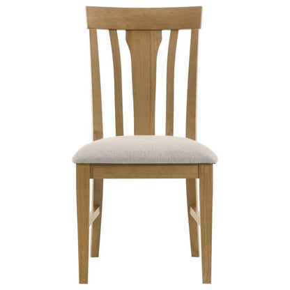 Hartville - Dining Side Chair (Set of 2) - Natural Light Brown Coaster Fine Furniture