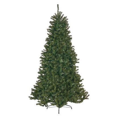 Noble - 7' Hinged Christmas Tree With 500 Clear Lights - Green Noble House