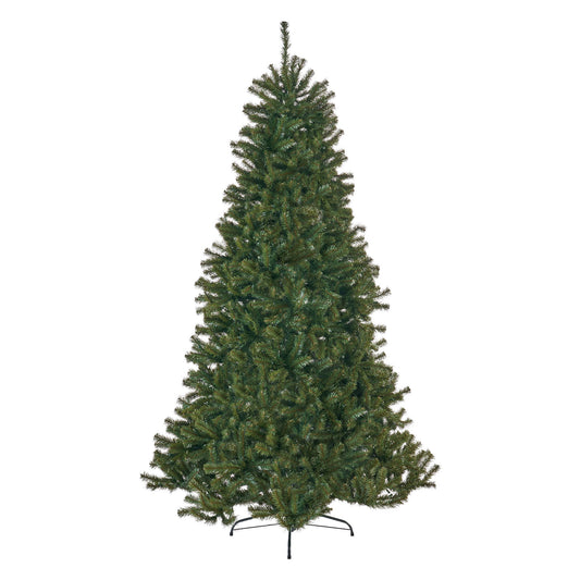 Noble - 7' Hinged Christmas Tree With 500 Clear Lights - Green Noble House