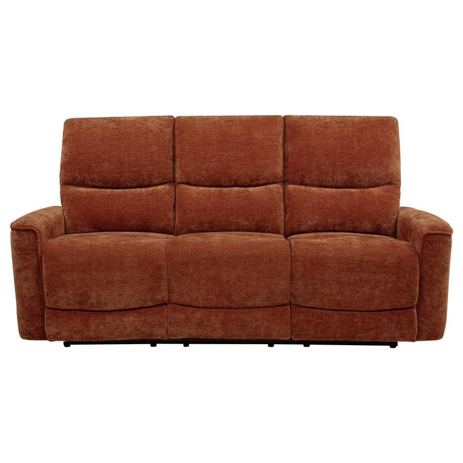 Navarro - Chenille Upholstered Reclining Sofa Coaster Fine Furniture