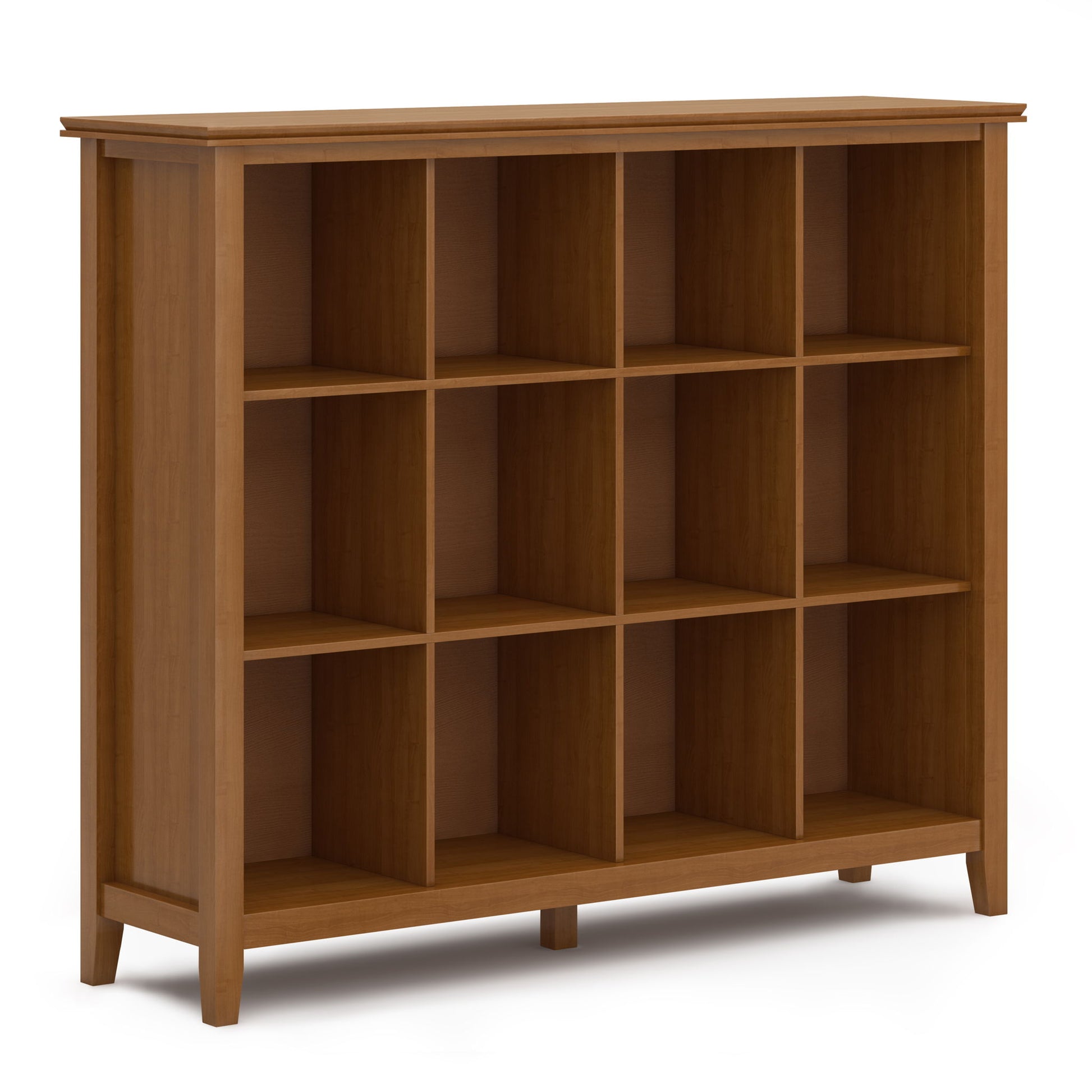 Artisan - 12 Cube Storage - Honey Brown Simpli-Home