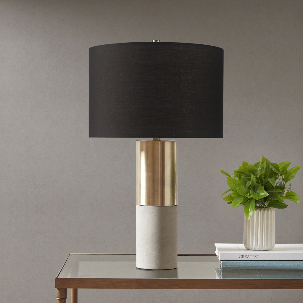 Fulton - Table Lamp - Gold / Black