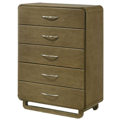 Amsbury - 5-Drawer Chest Of Drawers - Nutmeg Coaster Fine Furniture