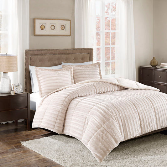Duke - Comforter Mini Set - Champagne Madison Park