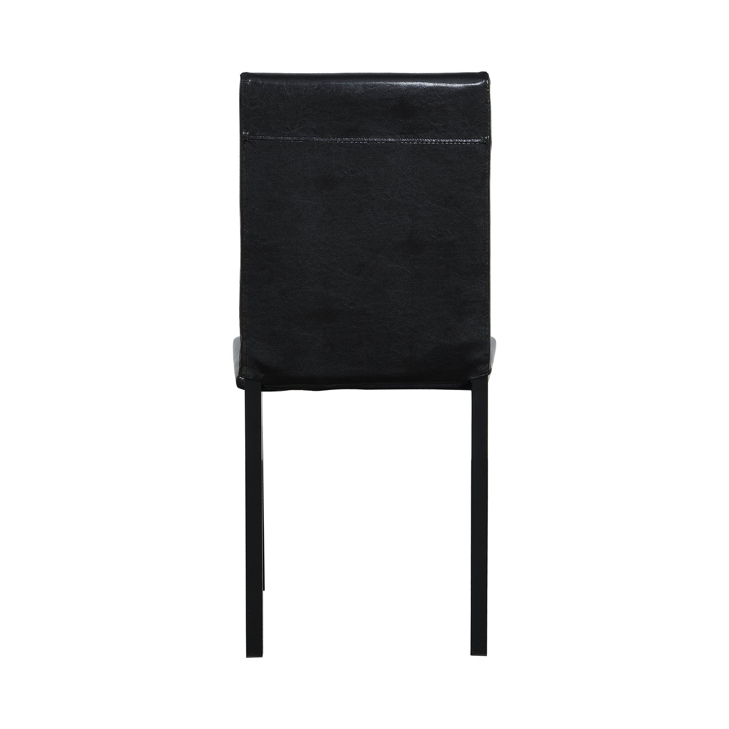 Metal Frame Dining Seats (Set of 4) - Black Home Essentials