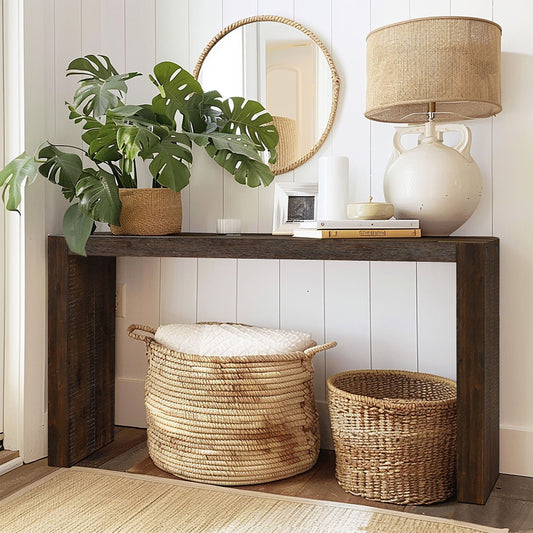 Monterey - Console Table - Brown INK+IVY