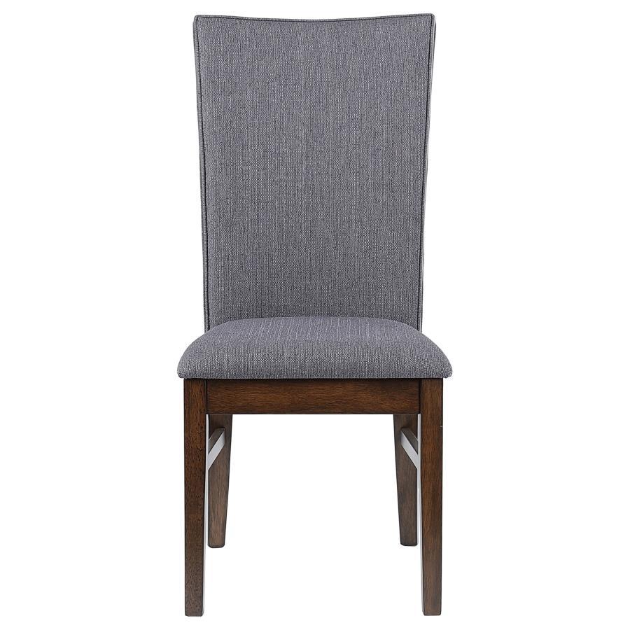 Sherwood - Upholstered Dining Side Chair (Set of 2) - Gray Coaster Fine Furniture