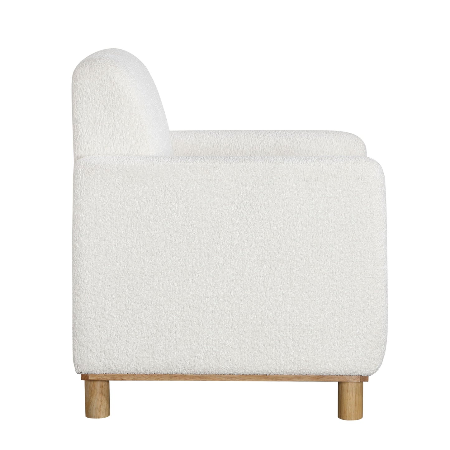 Mason - Arm Chair - White Ridgecrest Home