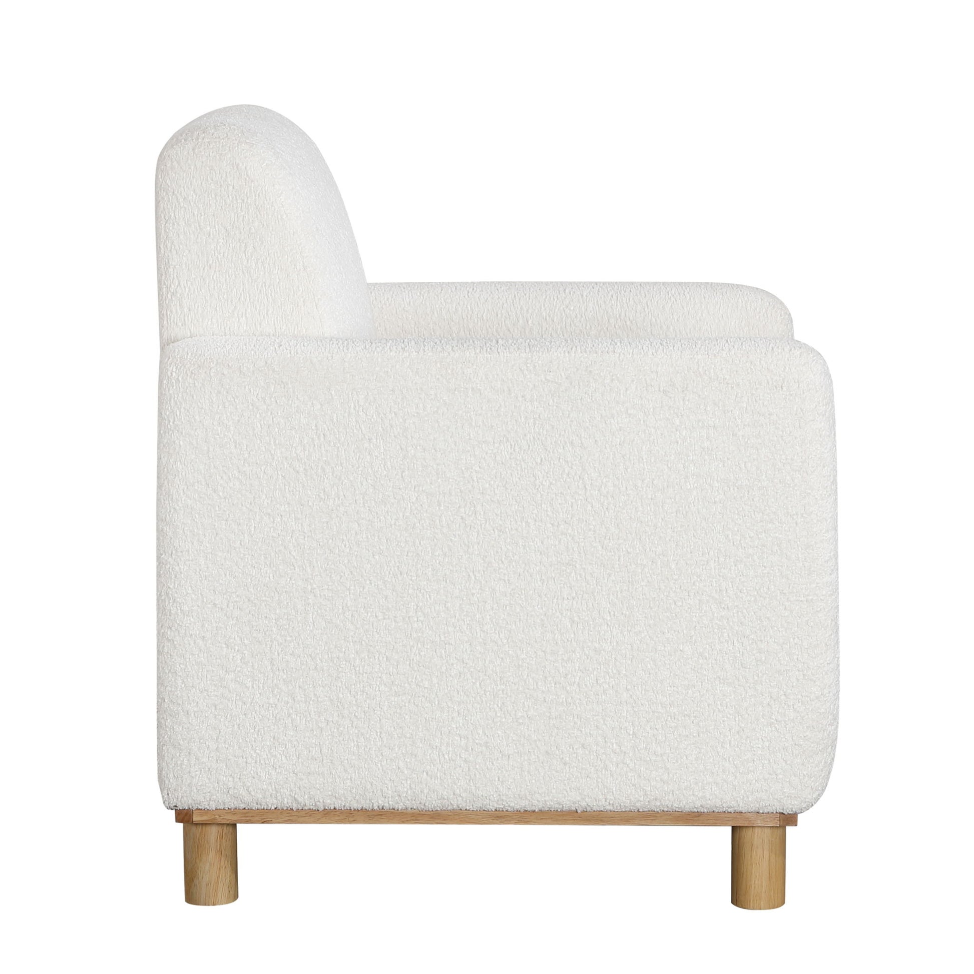 Mason - Arm Chair - White Ridgecrest Home