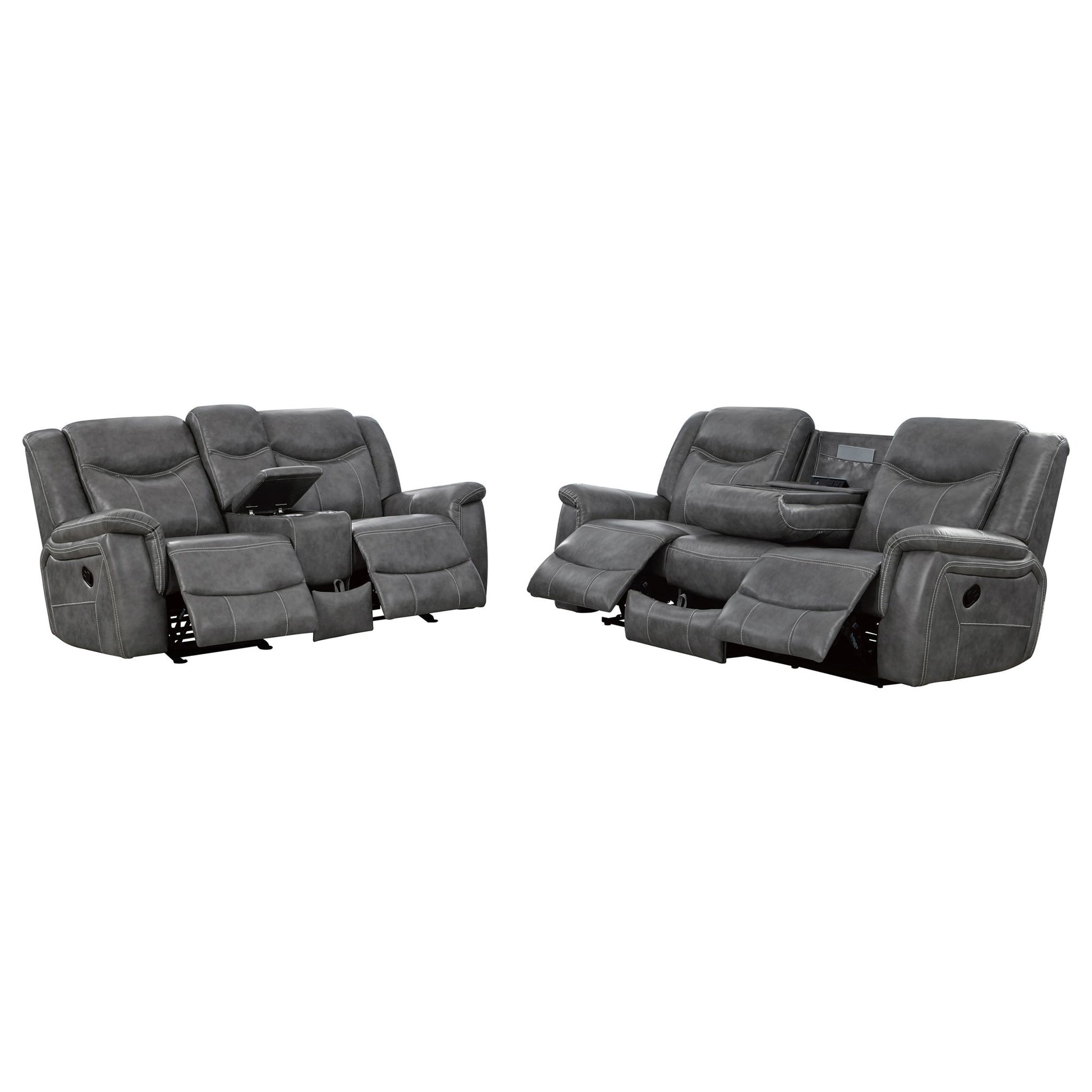 Masley - Reclining Living Room Set Furniture Max