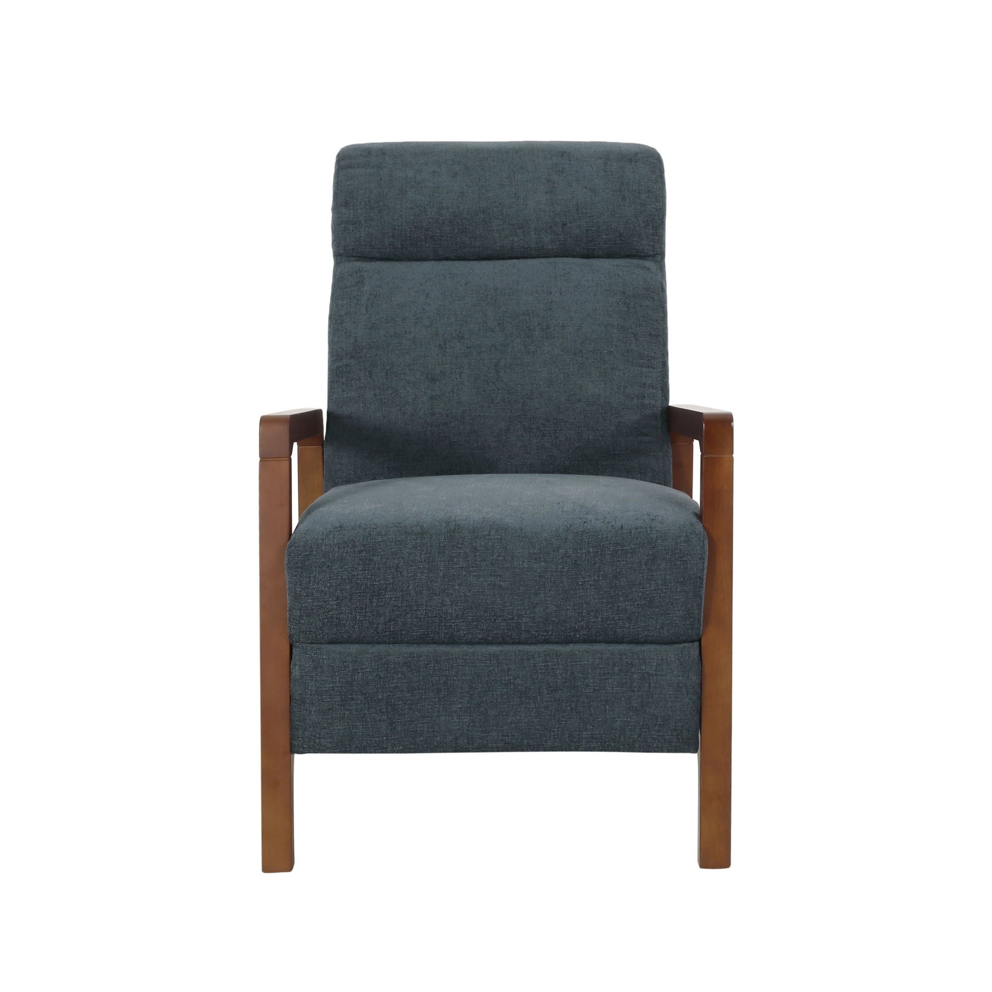 Contemporary Wide Hand Manual Club Recliner Noble House