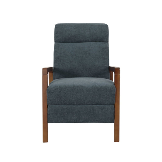 Contemporary Wide Hand Manual Club Recliner Noble House