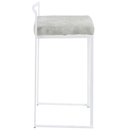 Fuji - Simple Elegance, Contemporary Stackable Counter Stool Lumi Source