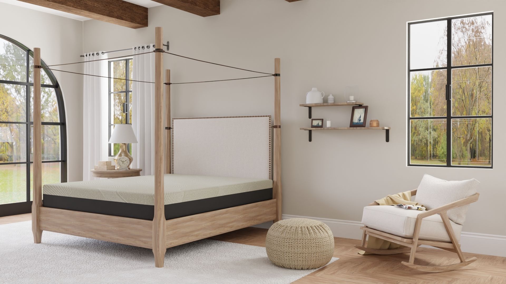 8" Comfort Series Firm Gel Memory Foam Tight Top Mattress Omne Sleep