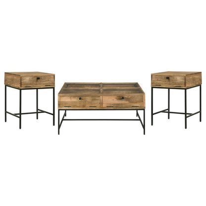 Stephie - Square Coffee And End Table Set Coaster Fine Furniture