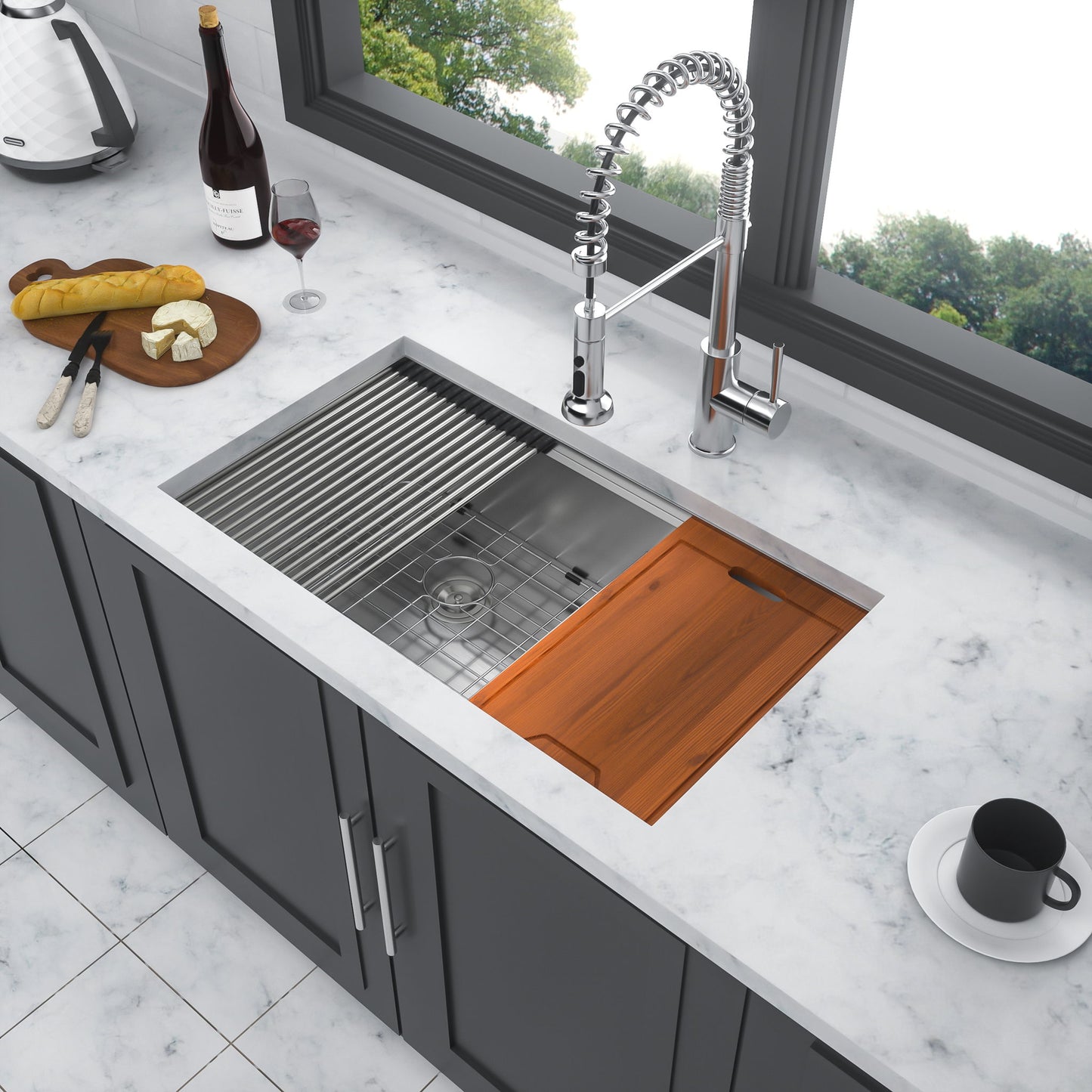 Modern Double Bowl Undermount Kitchen Sink Daily Nest