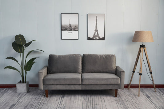Comfortable Loveseat With Durable Construction Home Essentials