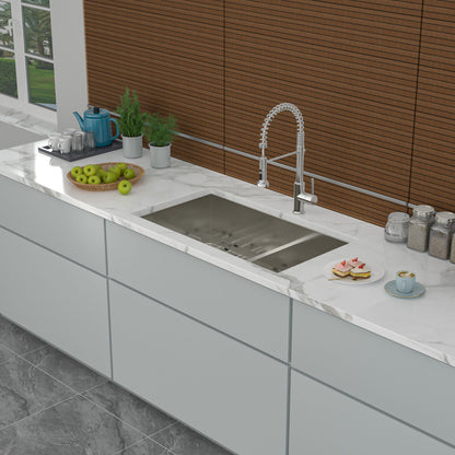 Modern Double Bowl Undermount Sink Design With 10" Deep Basins Daily Nest