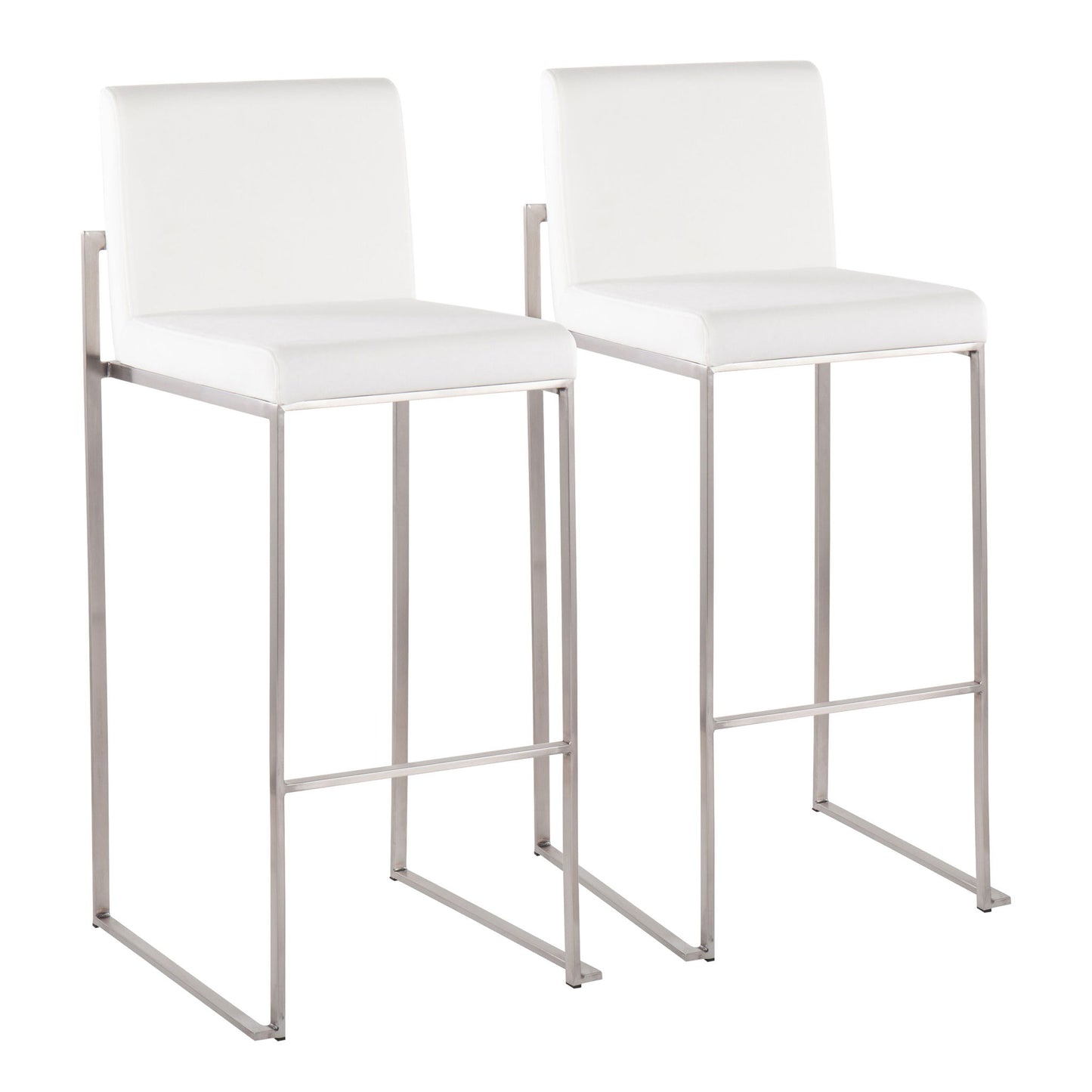 Fuji - Contemporary And Modern Elegance High Back Barstool Lumi Source