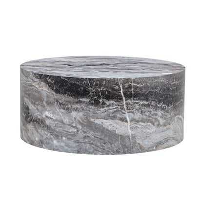 Cylindrical Coffee Table With Material For Living Room Home Essentials