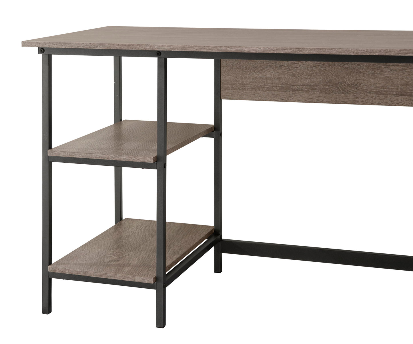 Weathered Desk - Gray Bernards Furniture