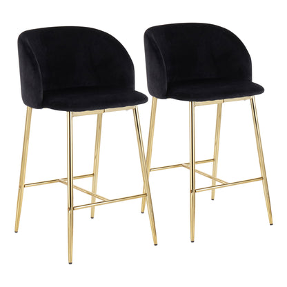 Fran - Contemporary Counter Stool (Set of 2) Lumi Source