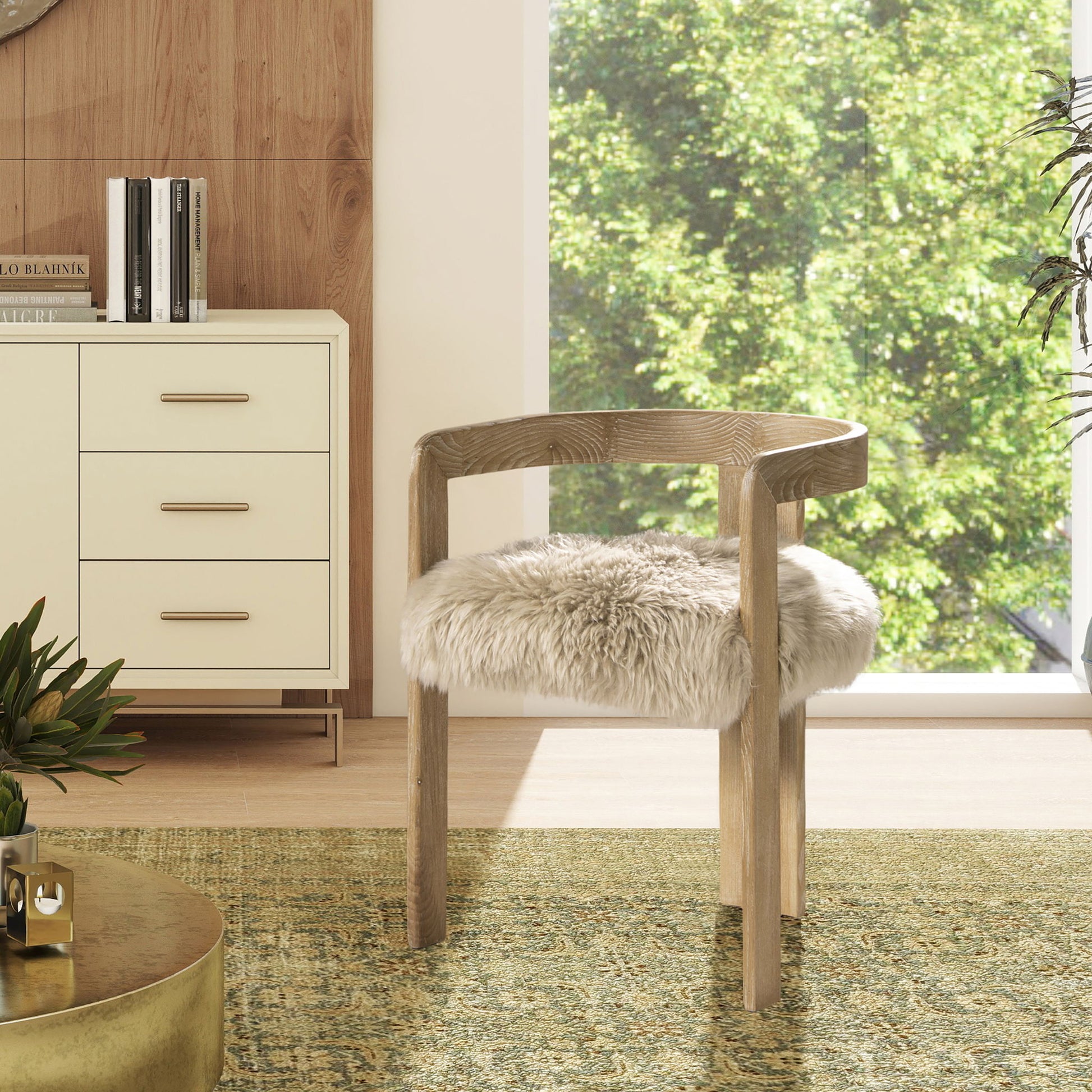 Millwick - Low Back Dining Chair - Natural Blonde Jennifer Taylor Home
