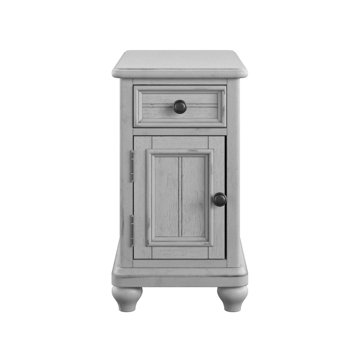 Mariano - Chairside Table - Gray