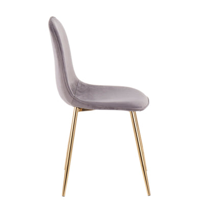 Pebble - Contemporary Modern Design Chair (Set of 2) Lumi Source