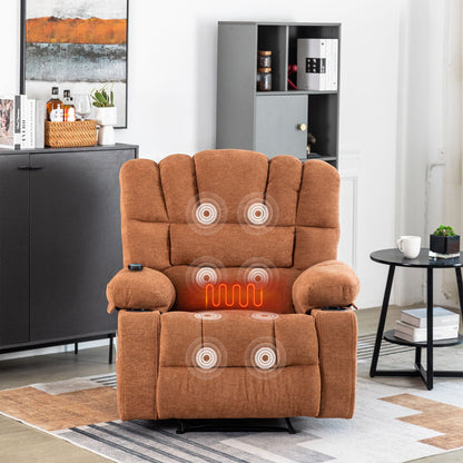 Massage Recliner Chair Sofa With Heating Vibration Home Essentials