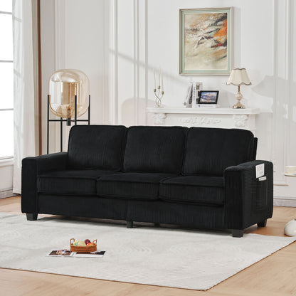 3 Seater Compact Sofa For Living Room Home Essentials