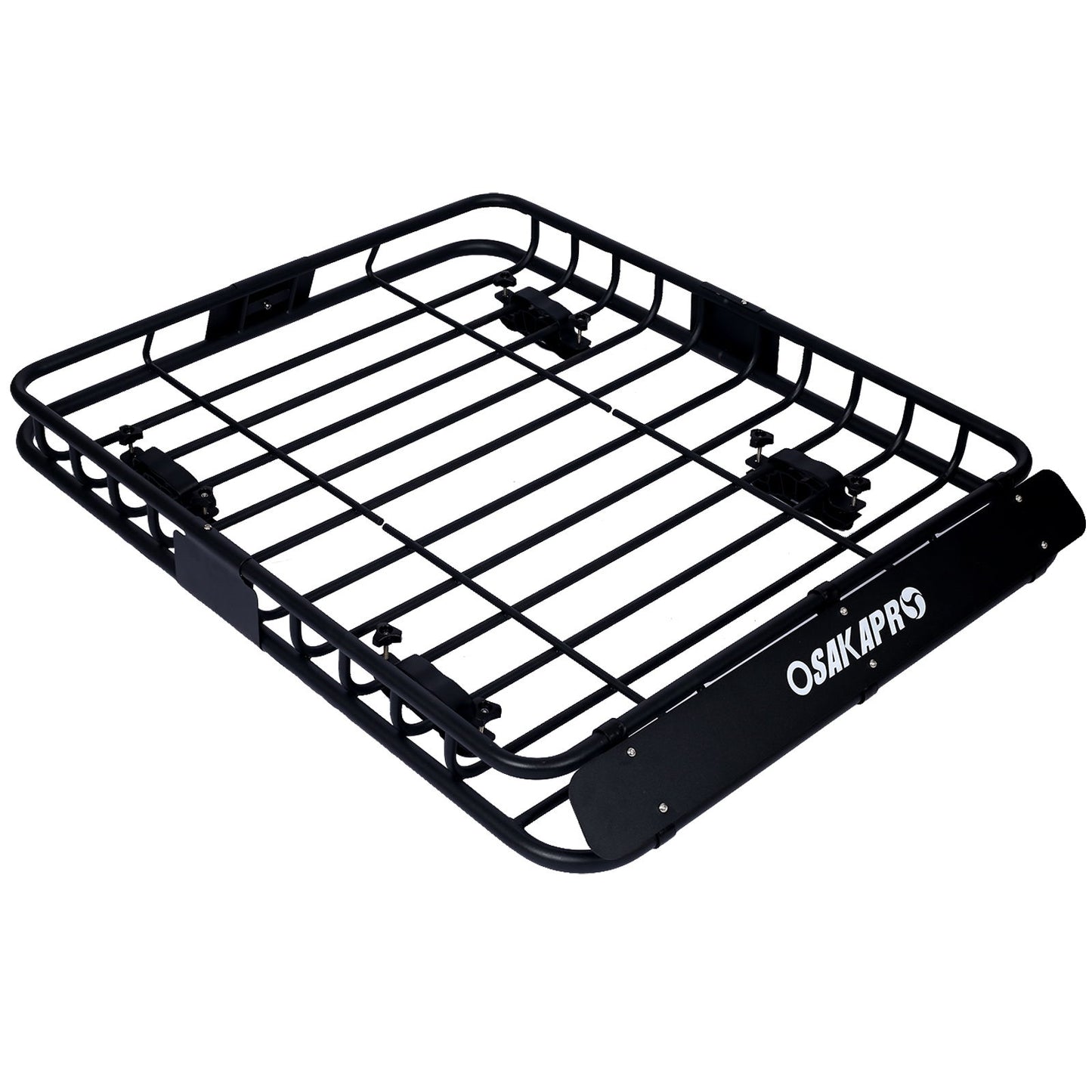 Motoring Rooftop Cargo Carrier Basket Steel, Universal Fit Roof Rack Daily Nest