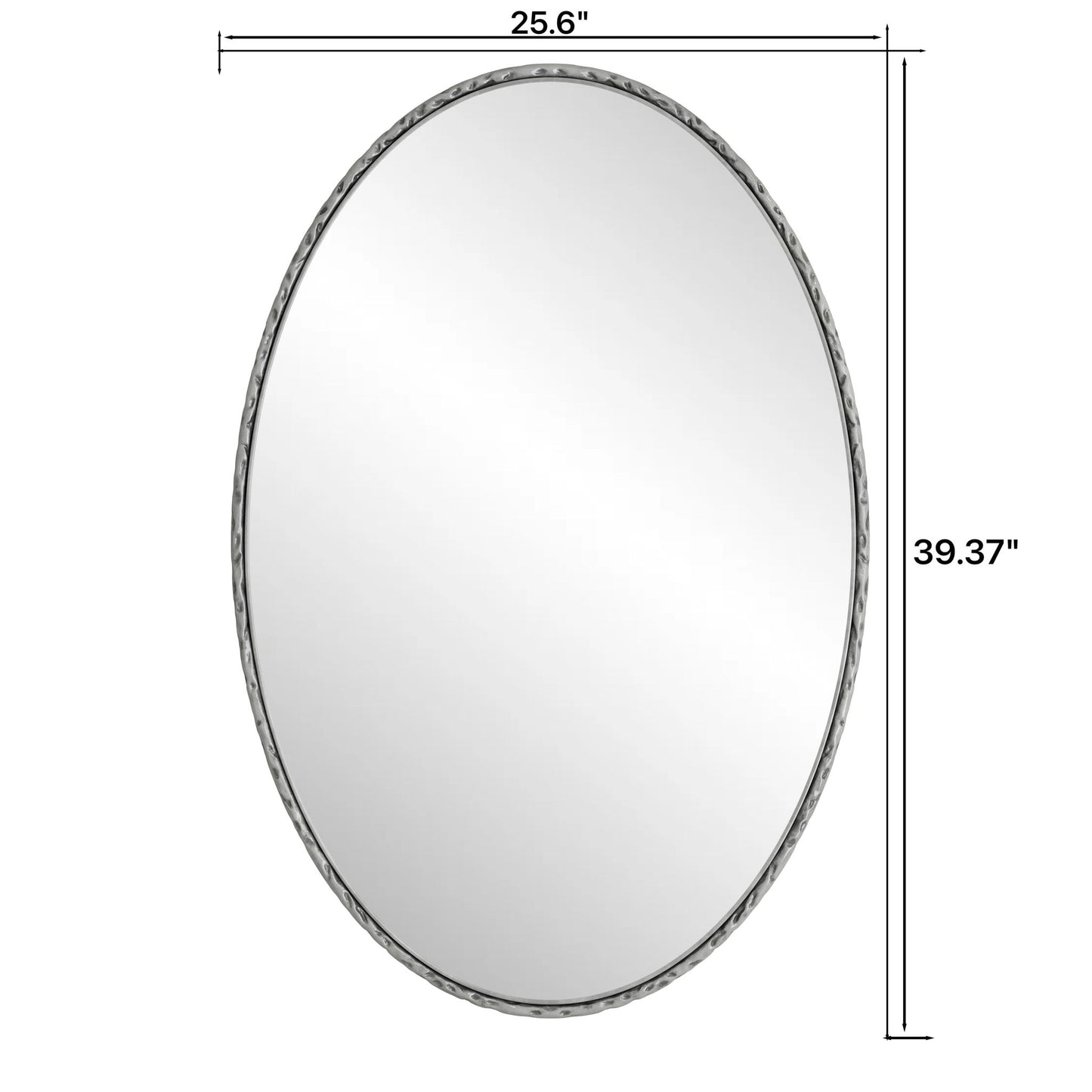 Art Oval Retro Mirror, Wall Hanging Daily Nest