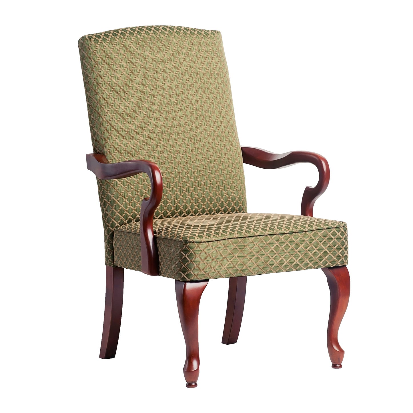 Delaney - Elegant Gooseneck Arm Chair With High Back Ridgecrest Home